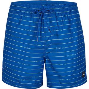 O'Neill zwemshort first 15 striped terms blauw - XL