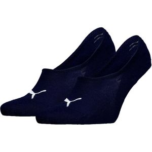 PUMA ACCESSOIRES - puma unisex footie 2p high cut - Kousevoetje heren - Donkerblauw