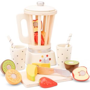 New Classic Toys Speelgoedkeukenmachine - Houten Speelgoed Smoothie Maker Set