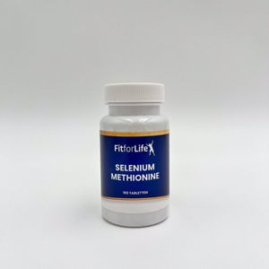 Fit for Life Selenium methionine - Geschikt voor vegetariërs en veganisten - 100 tabletten