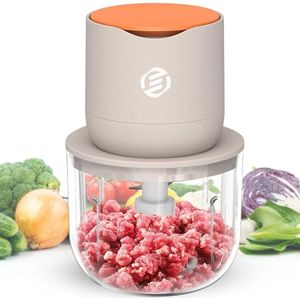 Equivera Hakmolen - Food Processor - Food Chopper - Groentesnijder - Hakmolens - Groente Chopper - Keukensnijder - Etensnijder - Keuken Accessoires