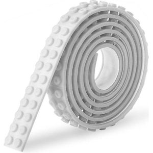 Sinji Play Stick & Brick - Flexibel Speelgoedtape - Lego Tape - Wit