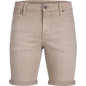 JACK & JONES Rick Icon Shorts regular fit - heren korte broek - beige - Maat: L