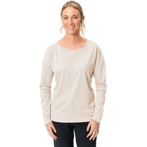 Vaude Neyland Ii Lange Mouwenshirt Beige 36 Vrouw