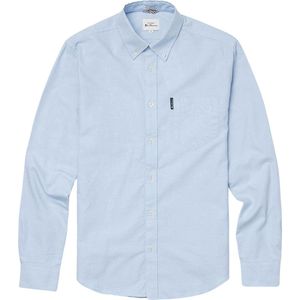 Ben Sherman Heren Organic Oxford Overhemd Blauw maat XL
