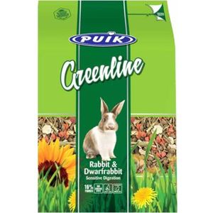 Puik Greenline Konijn & Dwergkonijn Sensitive 1,5 kg