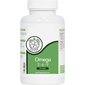 Omega 3-6-9, - 100 Softgels