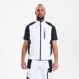Engel Galaxy gewatteerd bodywarmer 5850-193 - White / Anthracite Grey - L