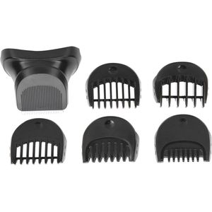 Compatibele baardtrimmerkop met 5-delige geleidingskam trimset voor elektrisch scheerapparaat