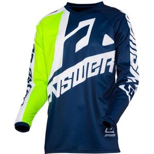 Maillot tee shirt pour moto cross enduro Taille M Answer Syncron Voyd Hyper Acid vert