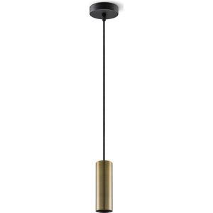 Home Sweet Home - Klassieke Hanglamp Saga - hanglamp gemaakt van Metaal - Messing - 10/10/120cm - Pendellamp geschikt voor woonkamer, slaapkamer en keuken- geschikt voor E27 LED lichtbron