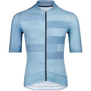 BIORACER Epic - Fietsshirt Zomer - Heren - Slice Blauw - Korte Mouw - Ademend - Aansluitend - Maat S