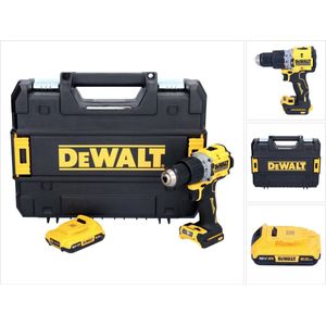 DeWalt DCD 805 NT accu klopboormachine 18 V 90 Nm borstelloos + 1x accu 2.0 Ah + TSTAK - zonder oplader