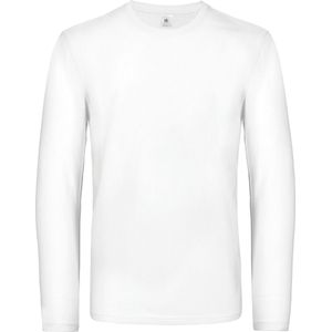 B&C #E190 Men's T-shirt long sleeve CGTU07T - White - L