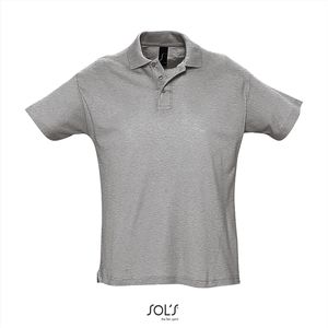 SOL'S Summer Polo II L512 - Grey Melange - L