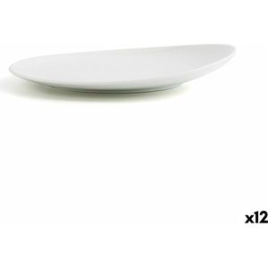 Platt tallrik Ariane Vital Coupe Keramisch Wit (24 cm) (12 Stuks)