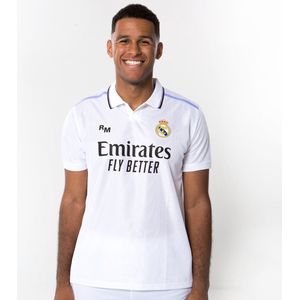 Real Madrid Thuis Shirt Heren 22/23 - Maat XL - Sportshirt Volwassenen - Wit