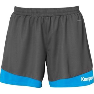 Kempa Emotion 2.0 Short Dames - Sportbroeken - grijs/lichtblauw - Vrouwen