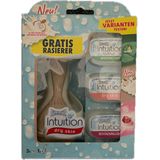 Wilkinson - Intuition Plus - Scheersysteem - Geen Kleur - 1 Houder + 4 Navulmesjes