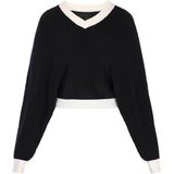 DreiMaster Klassik Trui 'Classic Look'  marine / wit