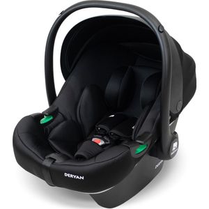 Deryan Luxe i-Size Autostoeltje - Zwart - Vanaf geboorte - Isofix Autostoel 0+