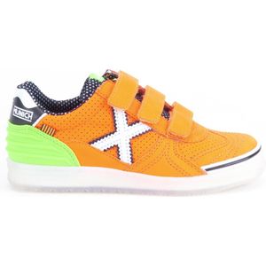 Munich G-3 Velcro Jongens Sneakers - Oranje - Maat 26