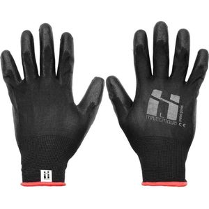 Mr. Serious PU coated handschoenen - Maat L