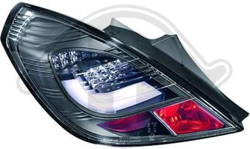 Achterlichtenset Opel Corsa D (s07). Model: 2006-07 - 2015-04