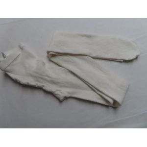 Maillot - Collant - Kousenbroek - Meisje - Off Wit - design - 31/34 ( 7/ 8 j )