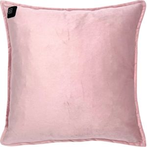 Warmpi® Draadloos Warmtekussen incl. Warmpi® Powerbank (10.000mah) - Fluweel Roze - Elektrisch verwarmd sierkussen met geïntegreerde kabel van 3m voor opwarming via stopcontact of USB Poort - 3 standen - Kussen 45x45 cm - Zachte Velvet stof