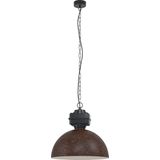 EGLO Rockingham - Hanglamp - E27 - Ø 53 cm - Zwart/Bruin