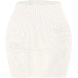 Bovista Rokje Dames - Korte - Korte Broek - Wandelrok - Legging - Wit - XL