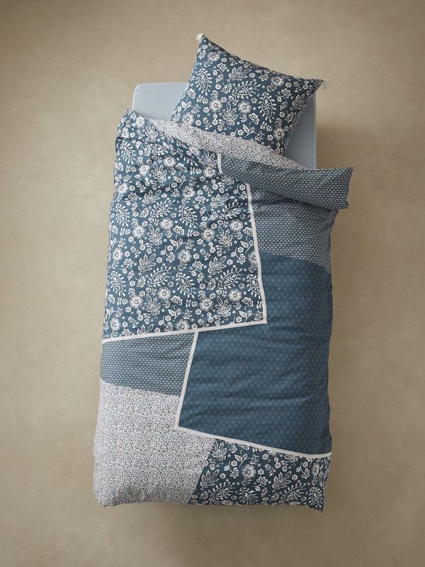 Vertbaudet - CARAVANE - Dekbedovertrek Set - Multicolor - Met Macramé en Pom-Pom Details