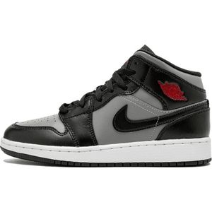 Air Jordan 1 Mid Shadow Red (GS) - 554725-096 - Maat 38 - ROOD - Schoenen