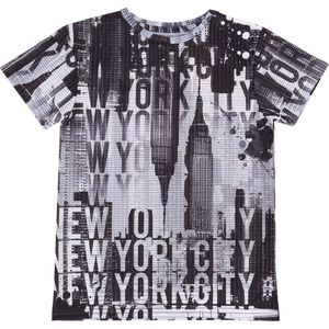 Zwart-grijs T-shirt New York
