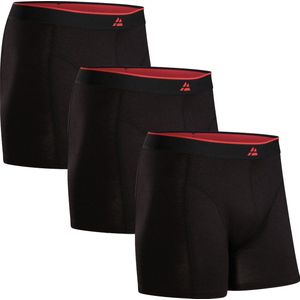 DANISH ENDURANCE - Boxershorts - Zwart - Katoenen Ondergoed - 3 Pack