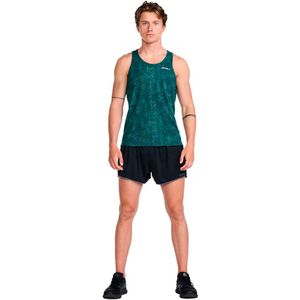 2xu Light Speed Mouwloos T-shirt Groen XL Man
