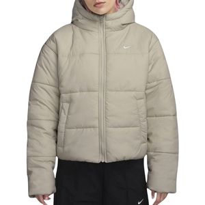Nike - Sportswear Classic Puffer - Damesjack - Paars - Therma-FIT
