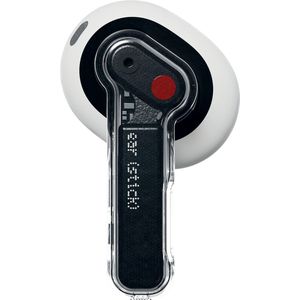 Nothing B157 Ear (stick) - Draadloze Oordopjes, Ergonomisch Ontwerp, 4,4 g Ultra Lichtgewicht, Aangepaste Dynamische Driver, Clear Voice Technology, Drukbediening, Tot 29 uur Luistertijd, Één Maat, Wit