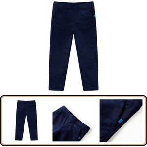 Kinderbroek - Maat 116 - Donker Marineblauw Kinderbroek - Kinderkleding - Jongenskleren - Meisjeskleren - Denimbroek
