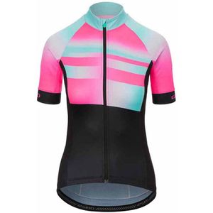 Giro Chrono Sport Korte Mouw Wielertrui Roze M Vrouw