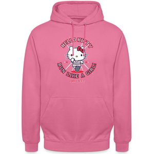 Hello Kitty Run Like A Girl Hoodie Unisex