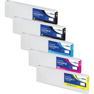 Ecopack (Replaces Epson SJIC30P ink) 2xBL + 1xCMY - (BL 2x300ml) (CMY 3x300ml)