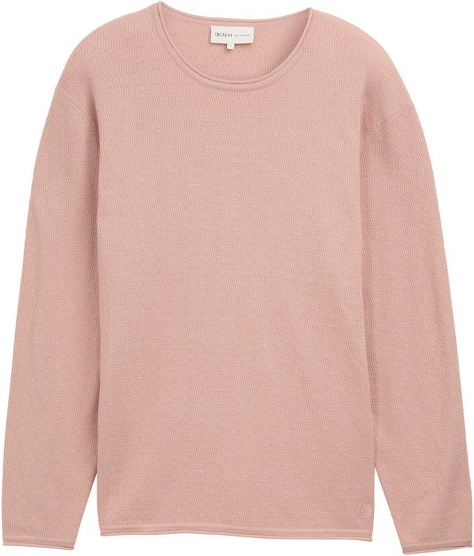 TOM TAILOR DENIM - Trui - Rosa - Knitwear - Lange Mouw