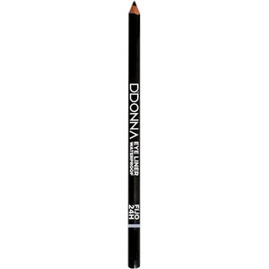 D'Donna - Extra lang oogpotlood met puntenslijper - Zwart / Eye Liner - Black - Waterproof - 1 stuks