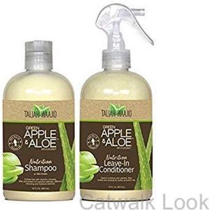 Taliah Waajid Green Apple & Aloe With Coconut Combo (SHAMPOO&CONDITIONER)