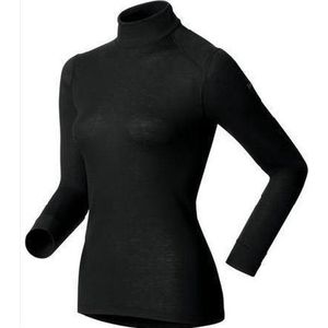 Odlo Warm - Thermoshirt - Unisex - Zwart - Maat XXS