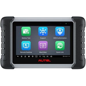 OBD2-scanner - Diagnosecomputer - Slimme diagnosetool - Foutverwijdering - 7-inch LCD - IMMO-functie - Wereldwijde versie - Bidirectionele bediening - TPMS-codelezer - Zwart