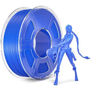 Mecpow High Speed PLA 3D-Printerfilament - 1 kg - 50-600 mm/s - 190-260 °C - Blauw - 4 stuks