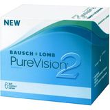 Bausch and Lomb - PureVision 2 - Dag- en Nachtlenzen - 6 Lenzen - Silicone Hydrogel